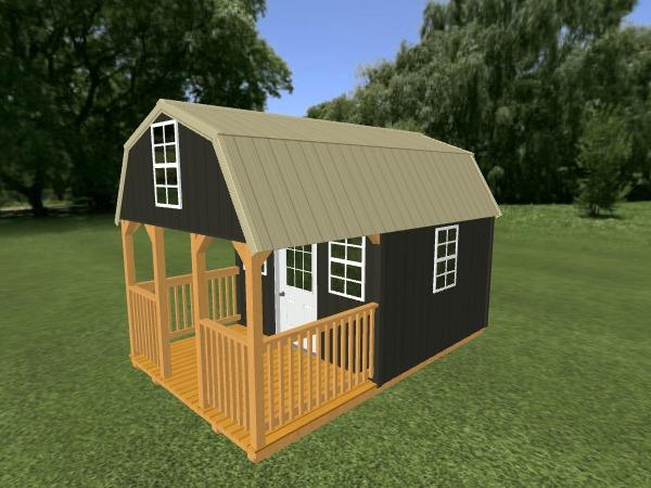 Lofted Cabin: 10' x 16'